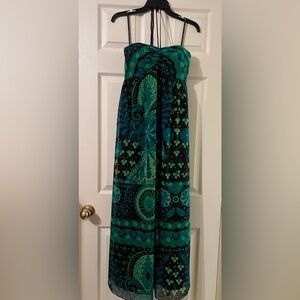 Betsey Johnson Bohemian Empire Waist Maxi Size 8